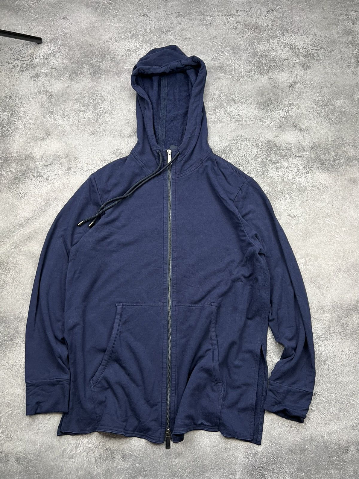 Max Mara Max Mara leisure Blue Zip Hoodie Womens Size M / US 6-8 / IT 42-44 - 1 Thumbnail