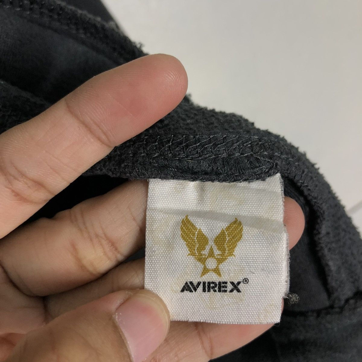Avirex 📌VINTAGE BIKER JACKET AVIREX USA BIG LOGO MILITARY Size US L / EU 52-54 / 3 - 22 Thumbnail