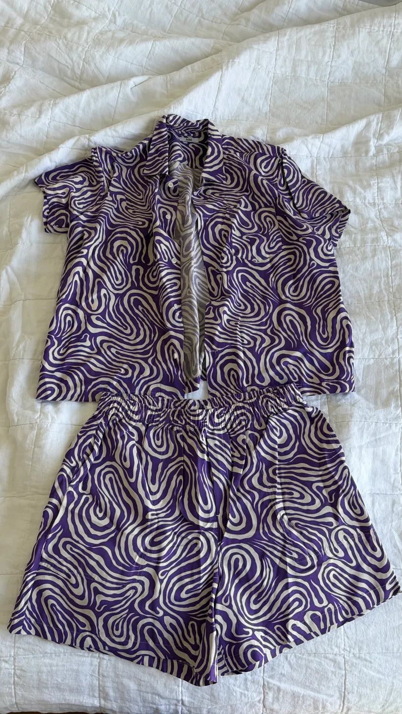 Bode Bode Mystic Waves Short Sleeve Shirt — size XL/XXL Size US XL / EU 56 / 4 - 3 Thumbnail