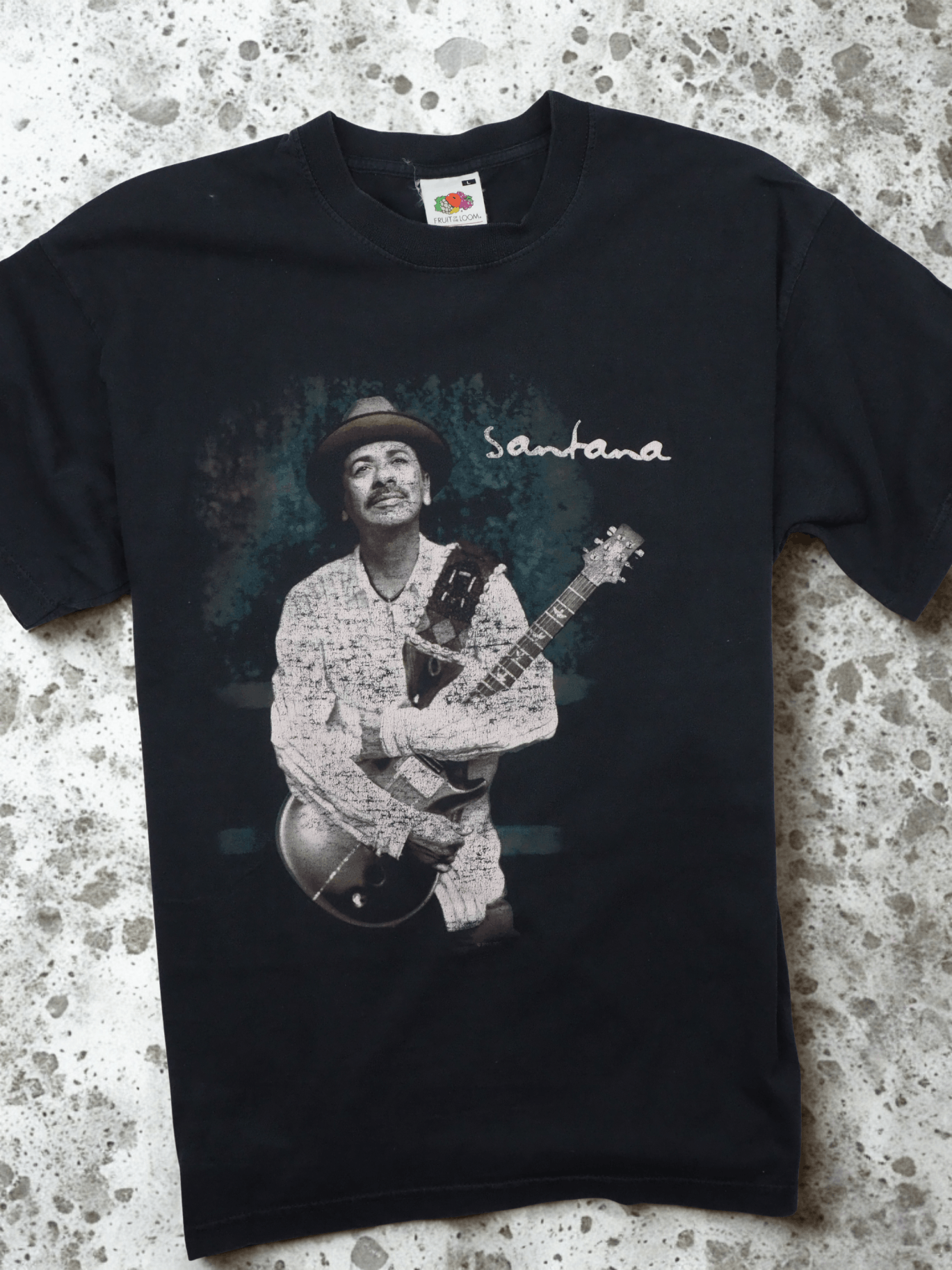 Band Tees Santana Shaman 2003 Tour Tee Vintage Size US L / EU 52-54 / 3 - 1 Thumbnail