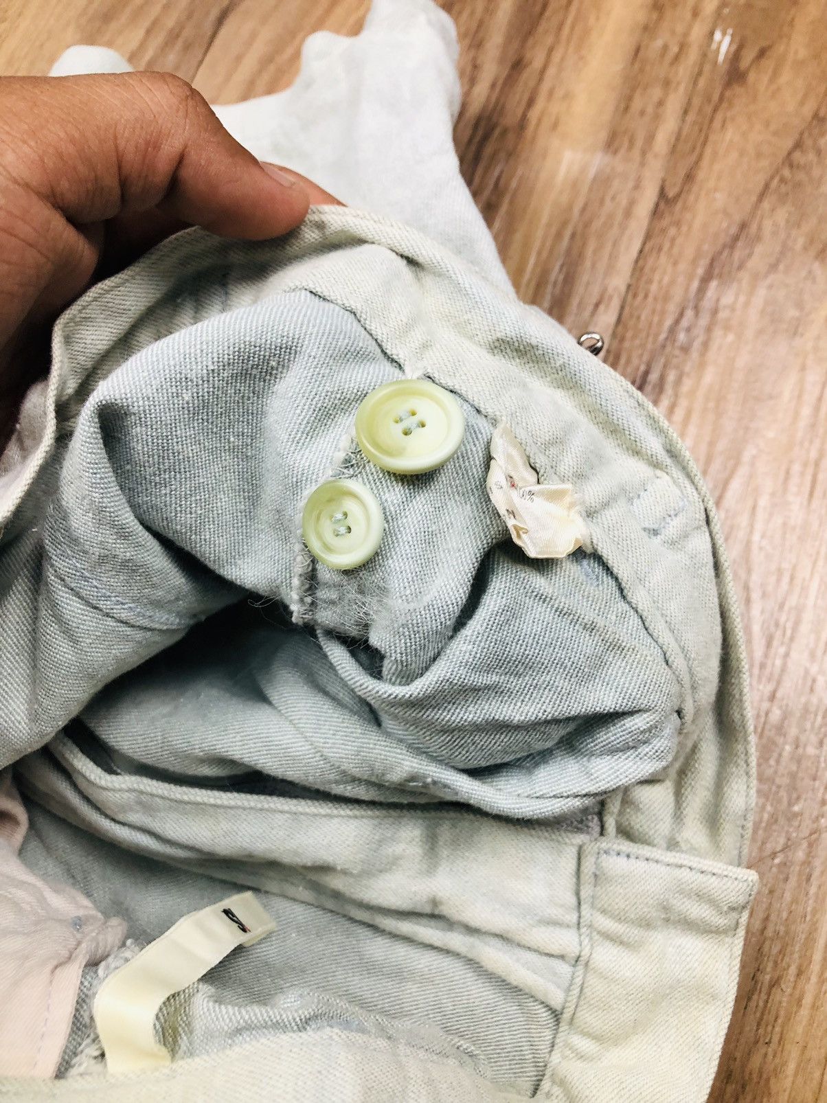 Vintage IS Short Pants (33) Size 22" - 7 Thumbnail