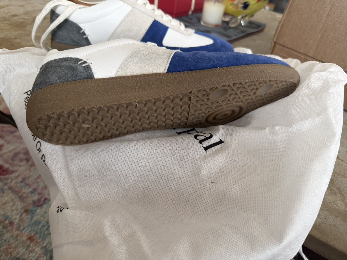 Mr P. Suede Color Block Pattern Sneakers Size US 7 / EU 40 - 7 Thumbnail