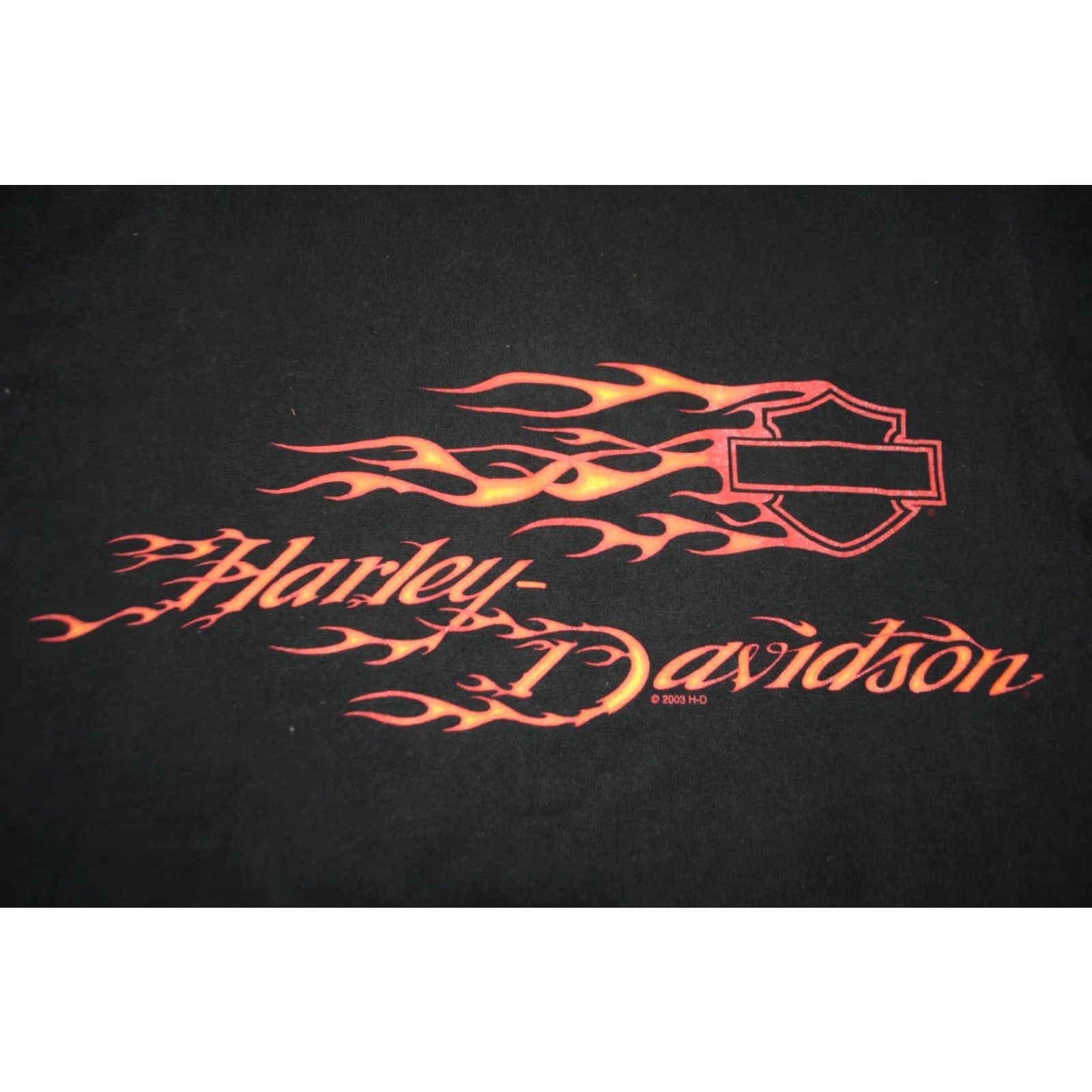 Harley Davidson Harley-Davidson 2000s Southampton Dockgate 20 Graphic T-Shirt Mens Small Black Size US S / EU 44-46 / 1 - 2 Thumbnail