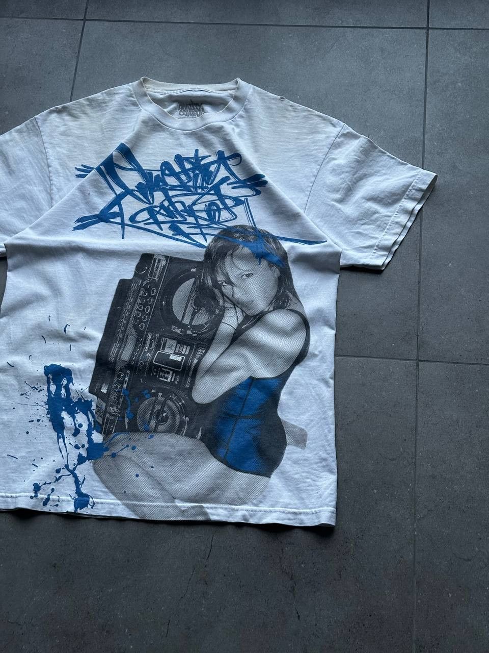 Japanese Brand Vintage Quality Control Shirt Tee Rare Naked Sexy Girl Y2K Size US M / EU 48-50 / 2 - 2 Thumbnail