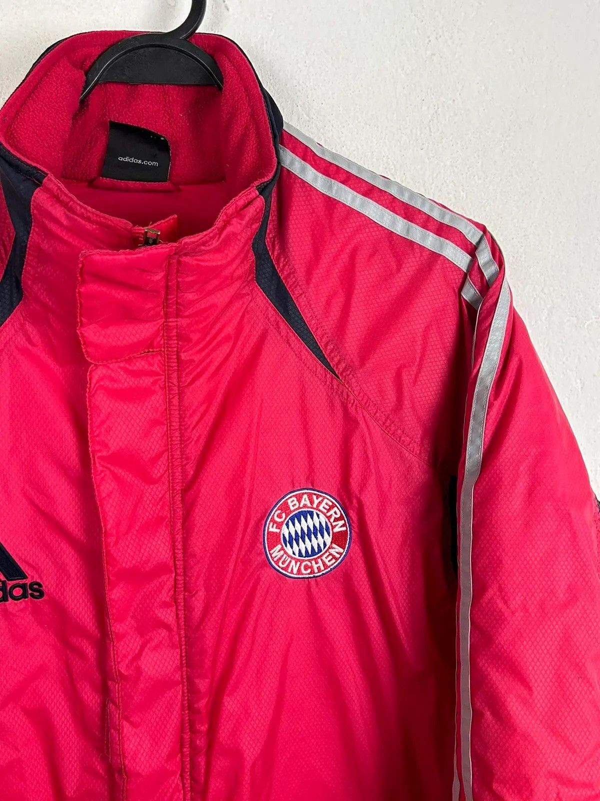 Adidas 00s Vintage Adidas FC Bayern Munchen 2004 Training Parka Size US M / EU 48-50 / 2 - 2 Thumbnail