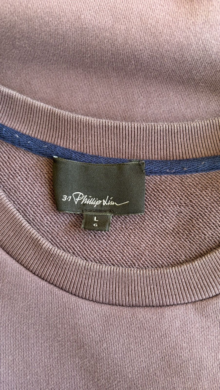 3.1 Phillip Lim 3.1 Phillip Lim Crewneck Sweatshirt Purple size L Size US L / EU 52-54 / 3 - 6 Thumbnail