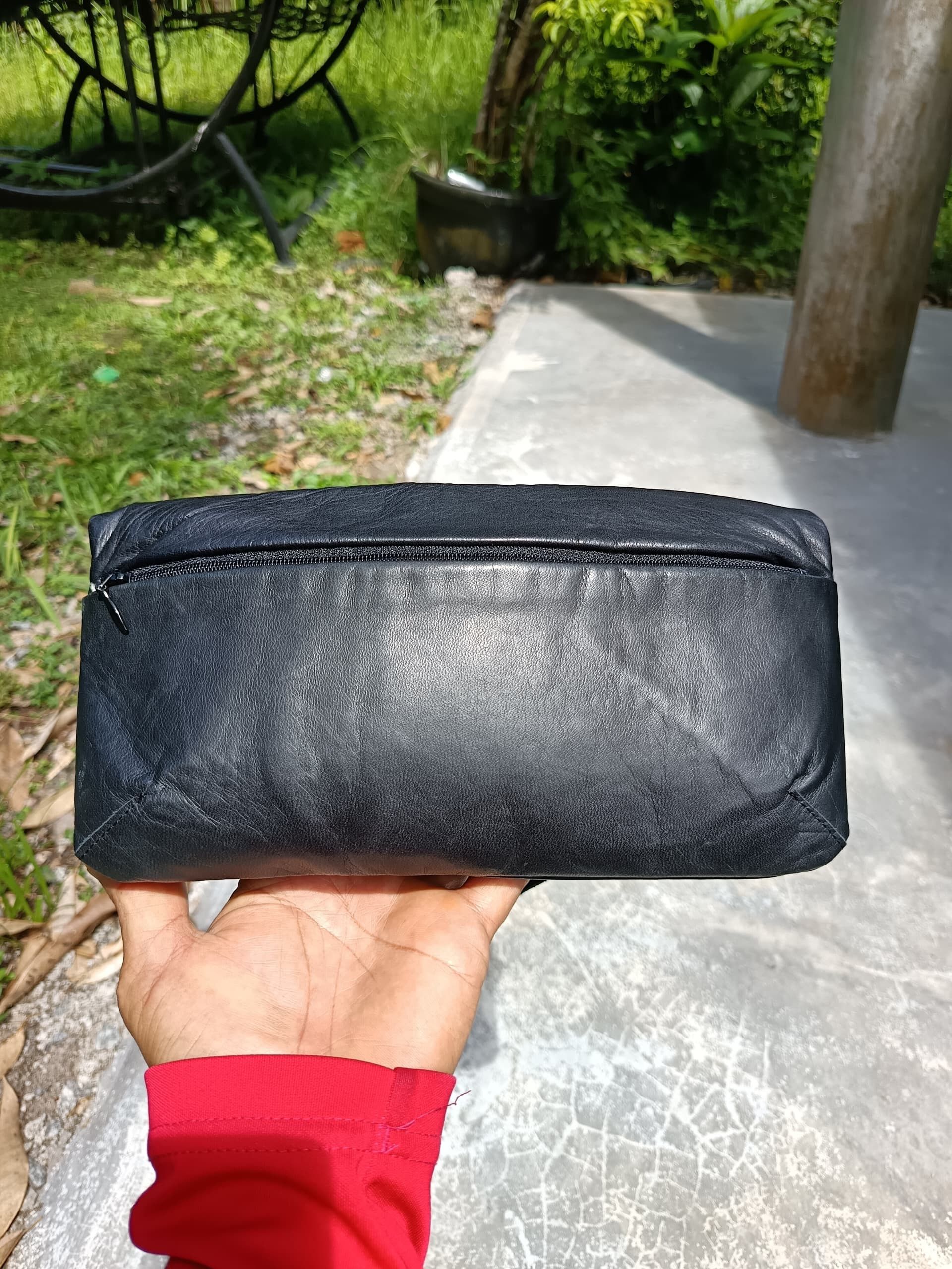 Issey Miyake × Japanese Brand × Tsumori Chisato Issey miyake tsumori chisato leather clutch bag Size ONE SIZE - 1 Thumbnail