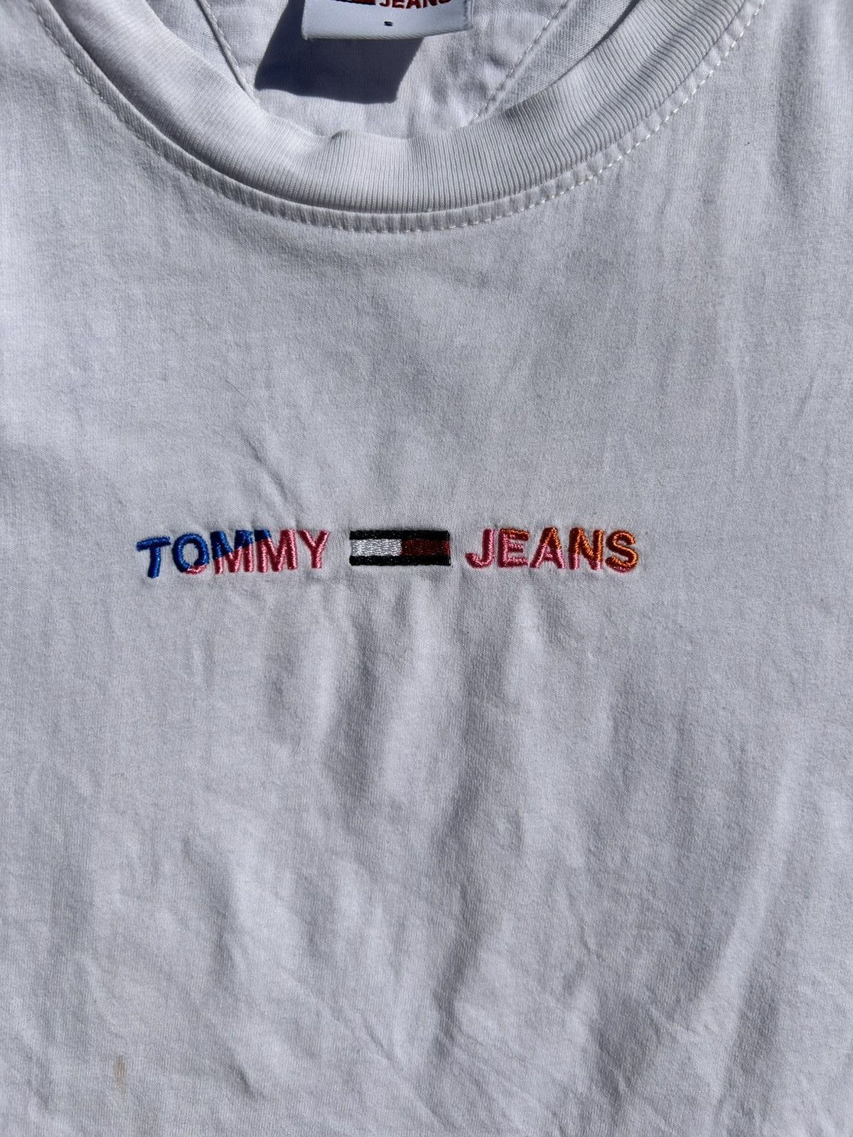 Tommy Jeans Tommy Jeans Women Crop Top Cropped T-Shirt Women Size S Size S / US 4 / IT 40 - 3 Thumbnail
