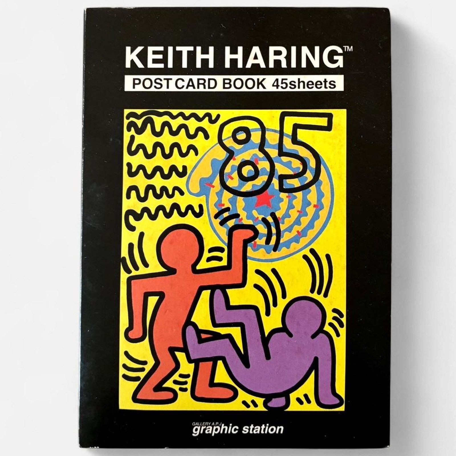 Andy Warhol × Jean-Michel Basquiat × Keith Haring Keith Haring graphic stationery postcard art book Size ONE SIZE - 1 Thumbnail