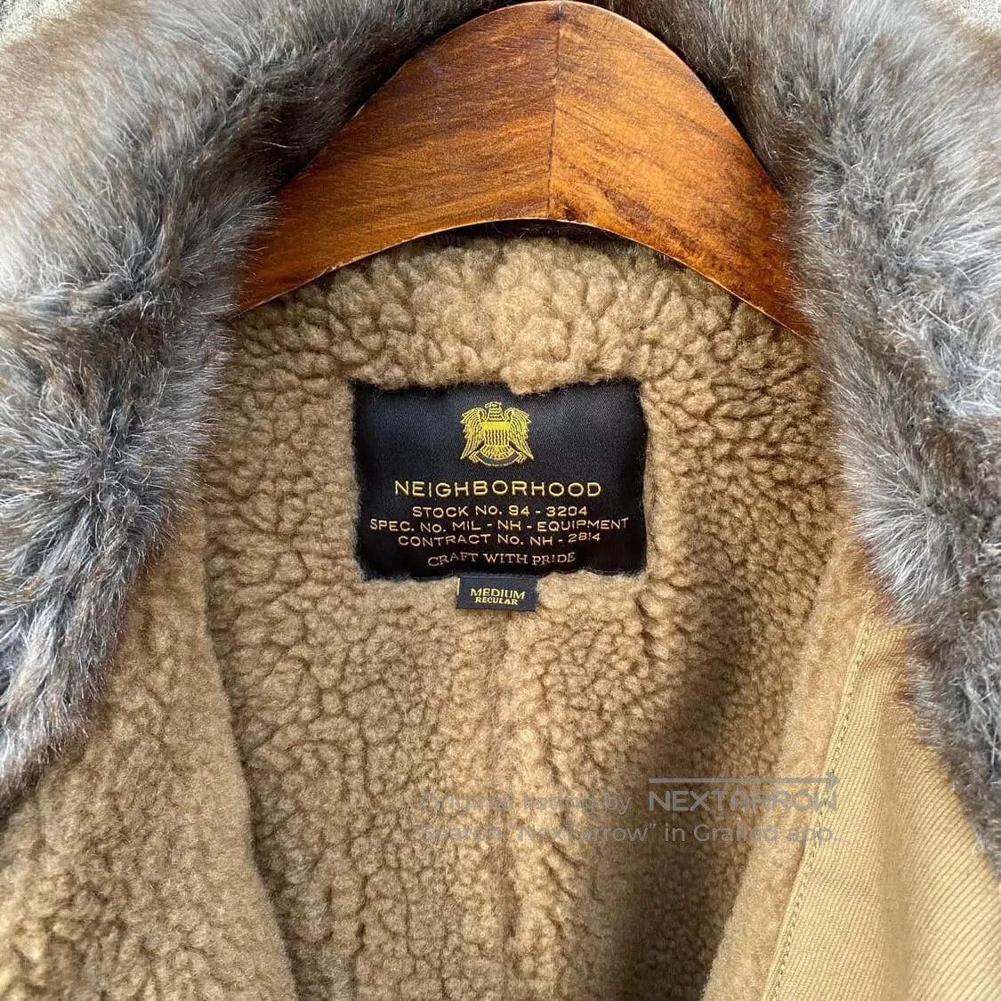 Neighborhood Neighborhood Boston Wolf Gray Wool Coat. Size US M / EU 48-50 / 2 - 5 Thumbnail