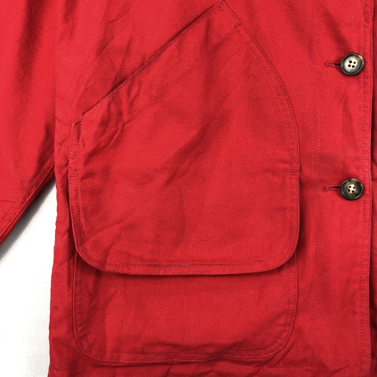 Lands' End Vintage Lands End Duck Canvas Heavy Jacket Workwear Style Size L / US 10 / IT 46 - 10 Thumbnail