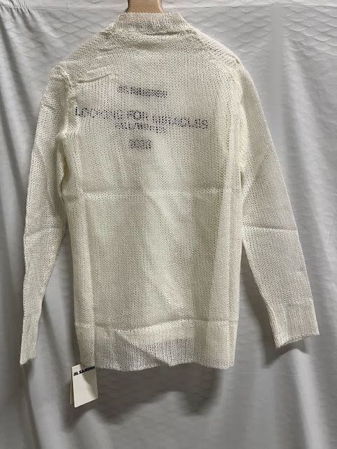 Jil Sander o1loc1c1124 Sweaters in White Size US M / EU 48-50 / 2 - 2 Thumbnail