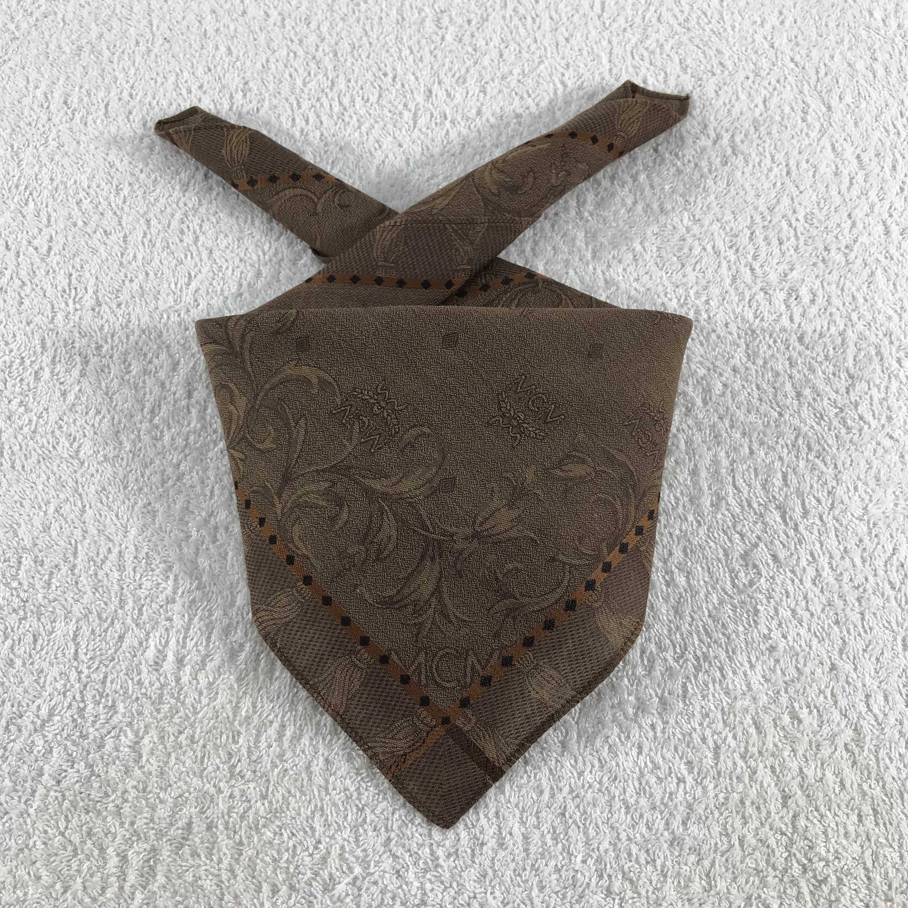 MCM × Vintage MCM Bandana / Handkerchief / Neckerchief - S100 Size ONE SIZE - 3 Thumbnail
