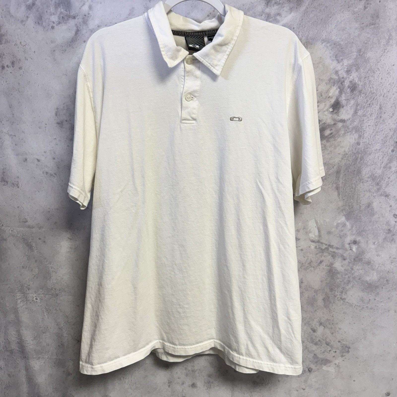 Oakley Oakley Polo Shirt Men’s 2XL XXL 25.5x28.5 White Short Sleeve Size US XXL / EU 58 / 5 - 2 Thumbnail