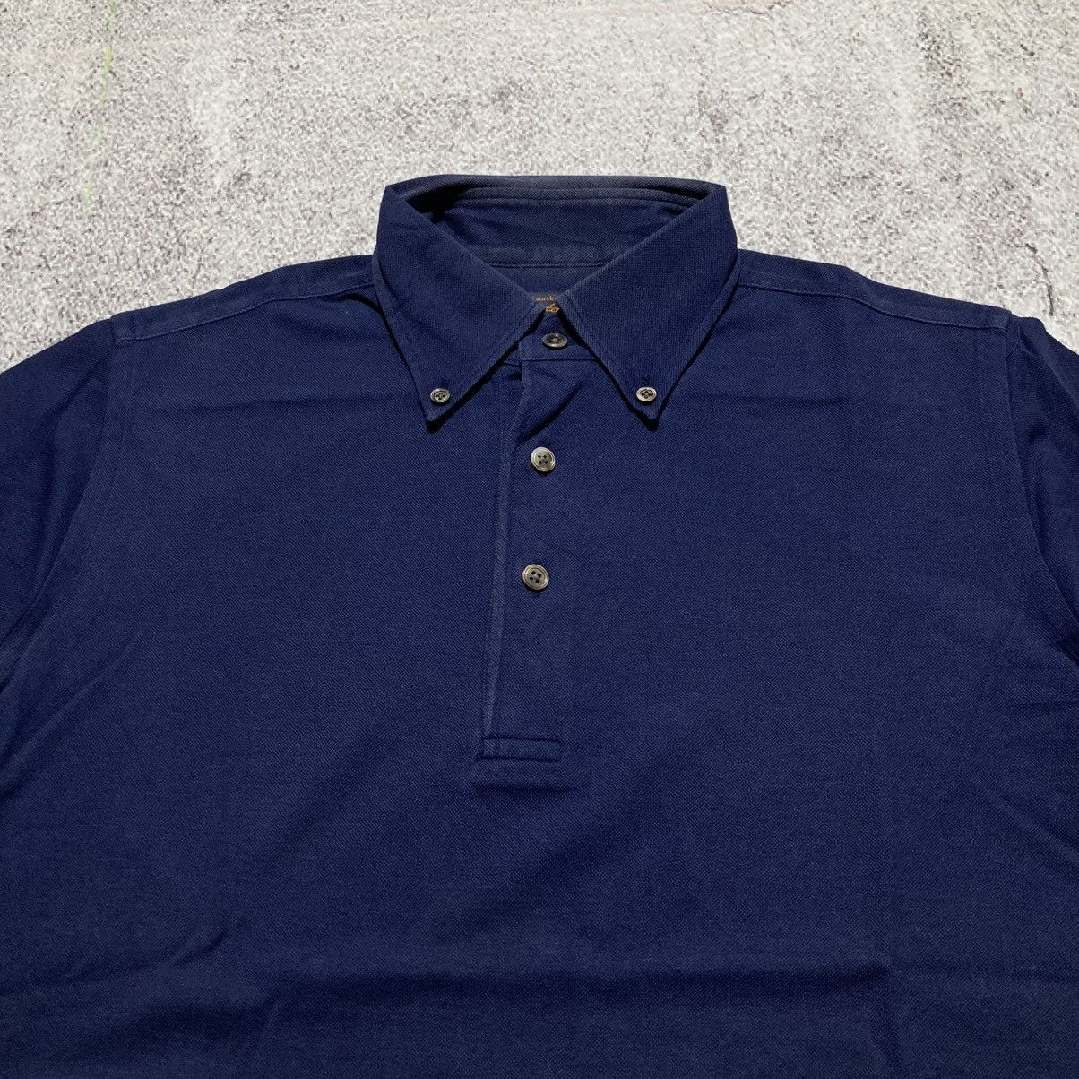 Kamakura 🇯🇵 Vintage Kamakura Shirt Japan Polo Tshirt Navy Desinger Size US M / EU 48-50 / 2 - 4 Thumbnail