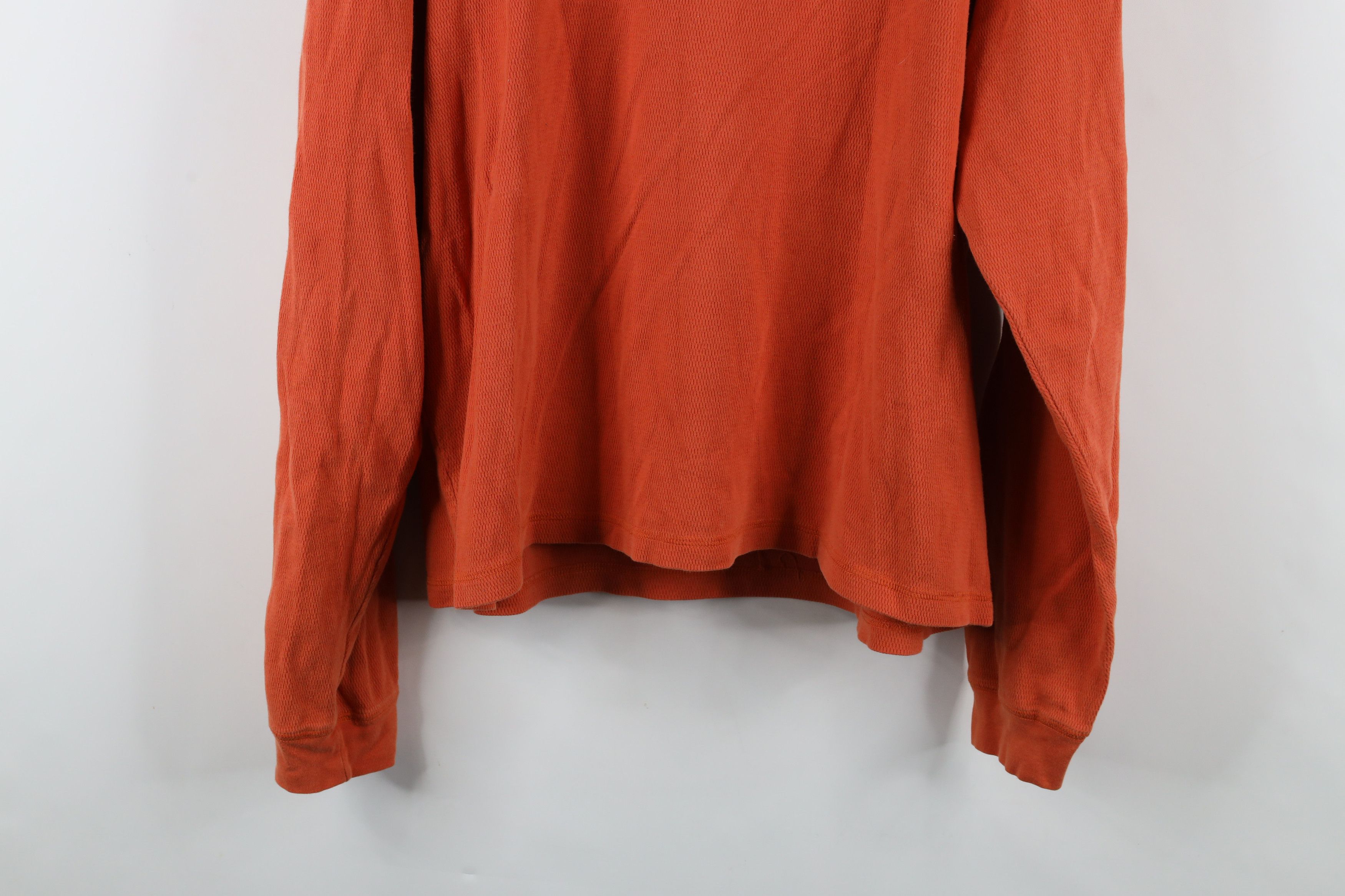 Harley Davidson × Vintage Vintage Y2K Harley Davidson Waffle Knit Long Sleeve T-Shirt Size US XL / EU 56 / 4 - 11 Thumbnail