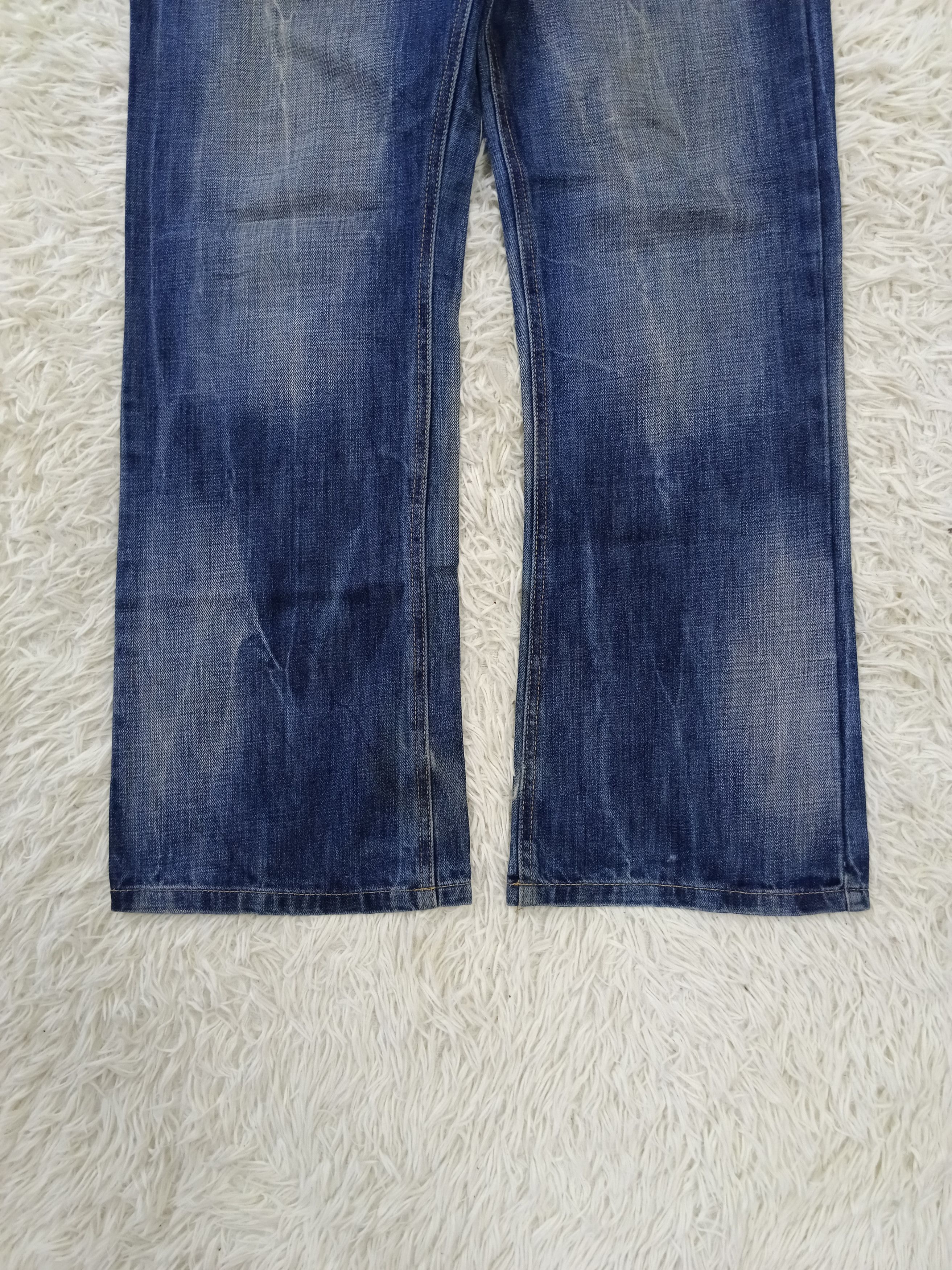 Japanese Brand FLARE SMOG DENIM PANTS Size US 36 / EU 52 - 5 Thumbnail