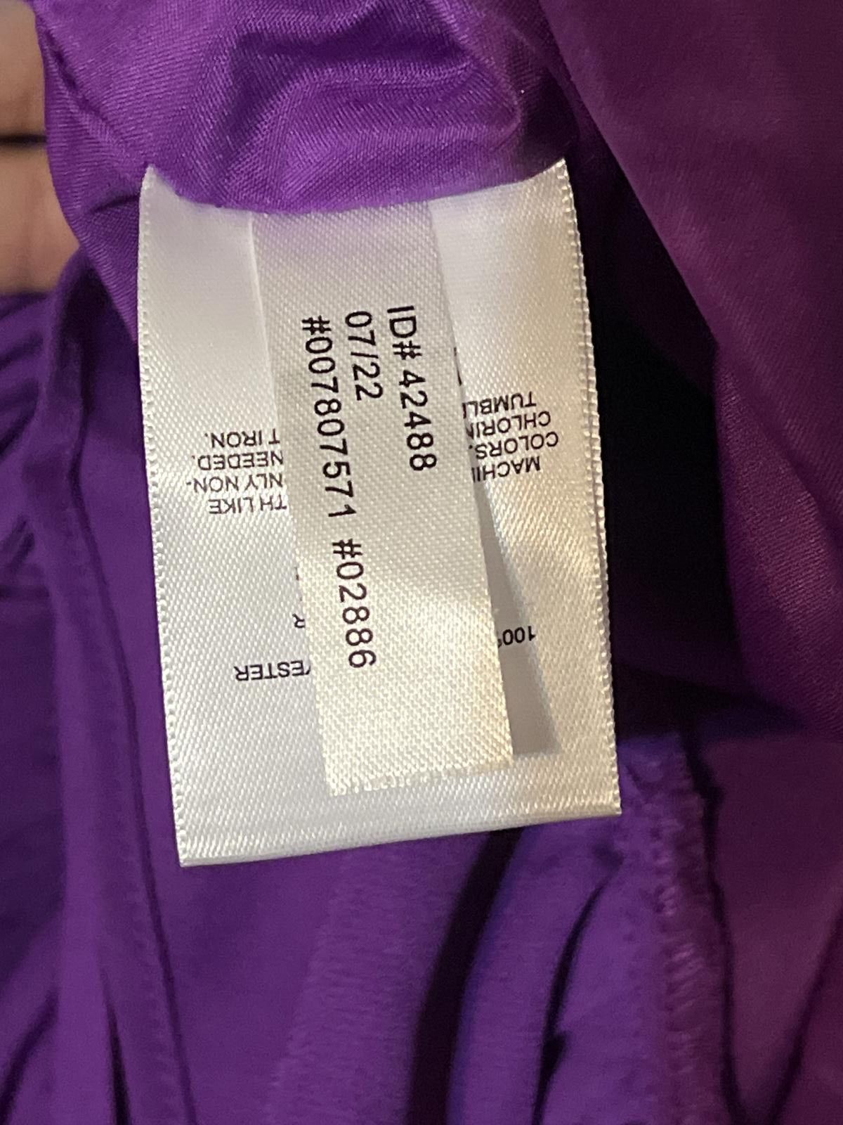 Express Express Purple One Shoulder Ruffled Mini Dress XS NWOT Size XS / US 0-2 / IT 36-38 - 6 Thumbnail
