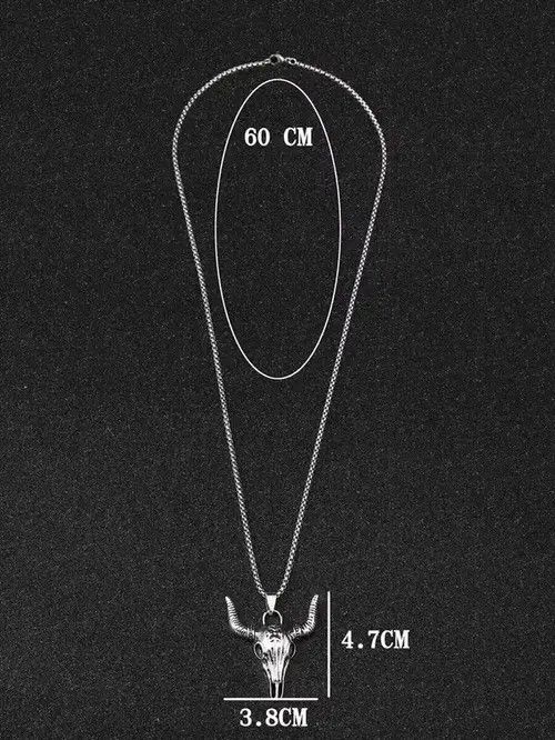 Other Bull Head Charm Necklace Size ONE SIZE - 4 Thumbnail