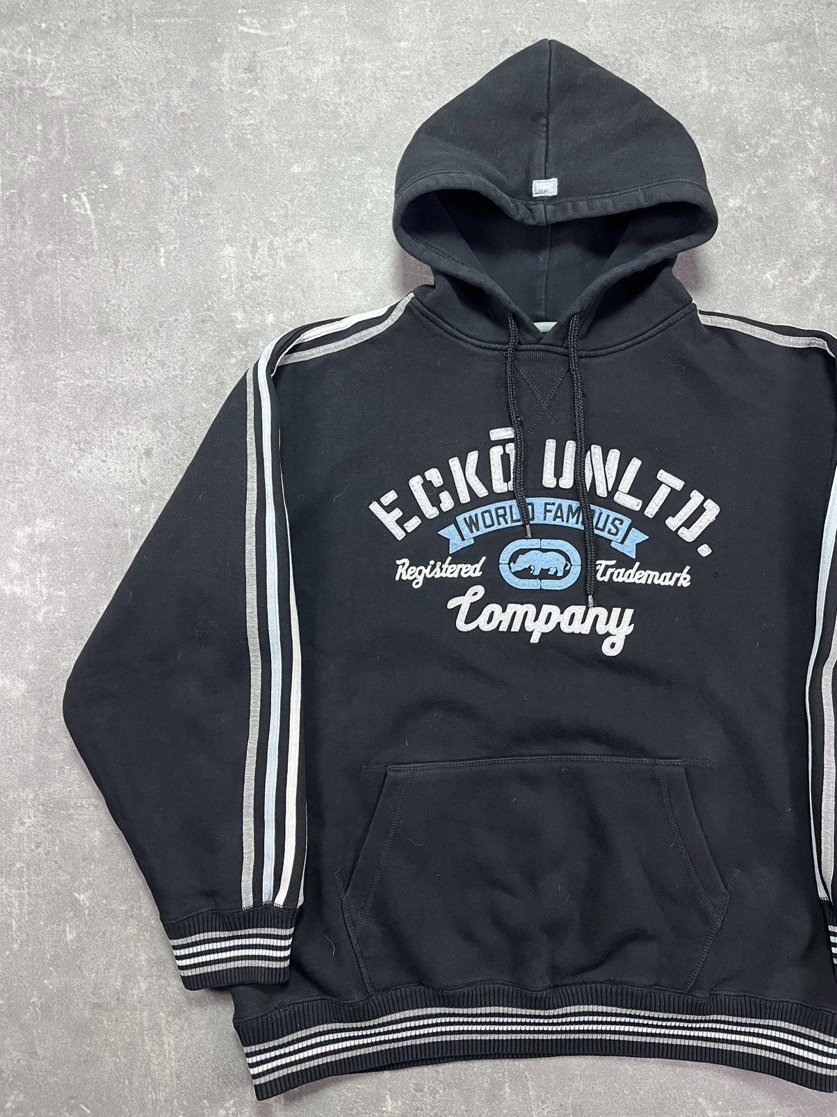 Ecko Unltd. Ecko Unltd Small Front Logo Baggy Hoodie L XL Boxy Size US XL / EU 56 / 4 - 3 Thumbnail