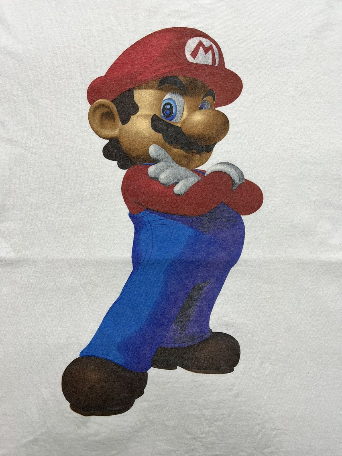 Cartoon Network × Nintendo × Vintage Vintage 2000s Super Mario T-Shirt Size US XL / EU 56 / 4 - 5 Thumbnail