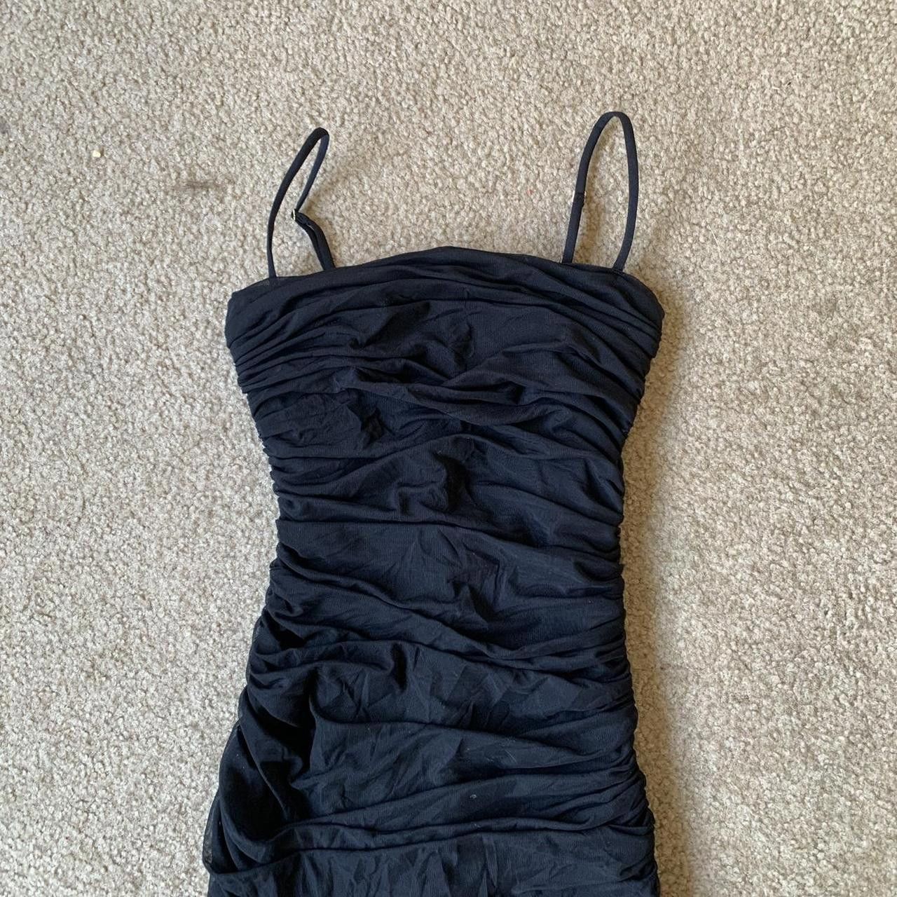 Designer Babaton Luxor Black Semi Sheer Size XS / US 0-2 / IT 36-38 - 1 Thumbnail