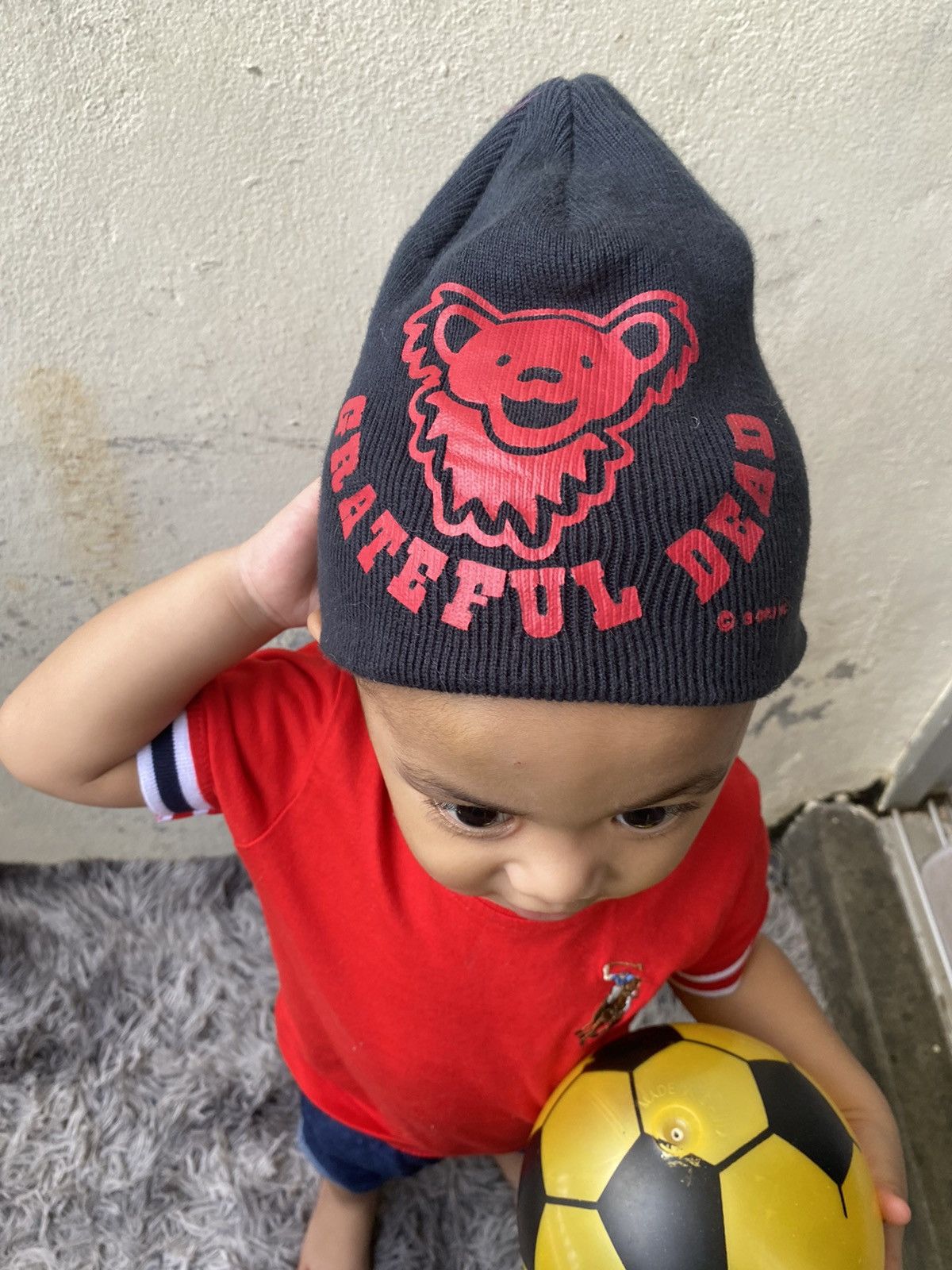 Grateful Dead Beanie Grateful Dead Big logo center Size ONE SIZE - 7 Thumbnail
