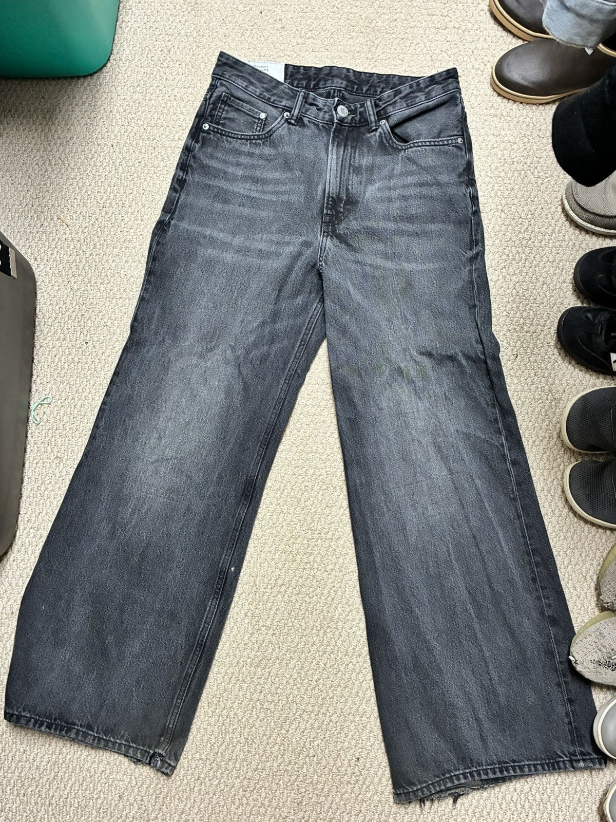 Other Black h&m Baggy Denim Size US 32 / EU 48 - 1 Thumbnail