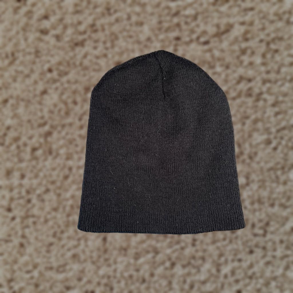 Walmart Unbranded Black Knit Beanie Ski Hat One Size - Lightweight Outdoor Casual Mens Size ONE SIZE - 1 Thumbnail
