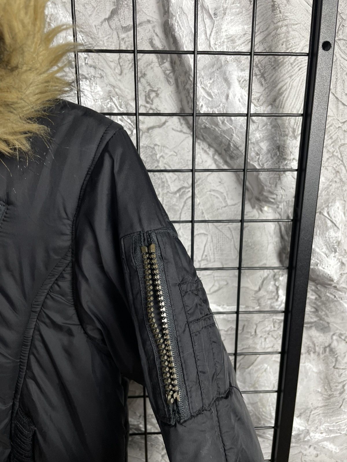 If Six Was Nine Y2K Vintage Fur Bomber LGB Japanese Archive Rick Owens Style Size US S / EU 44-46 / 1 - 8 Thumbnail