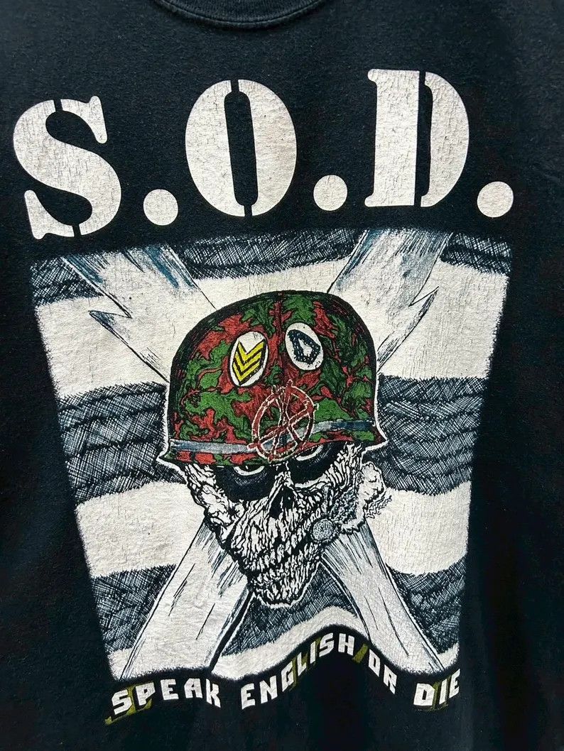 Vintage Vintage 2000s S.O.D. Band tshirt size XL Size US XL / EU 56 / 4 - 3 Thumbnail