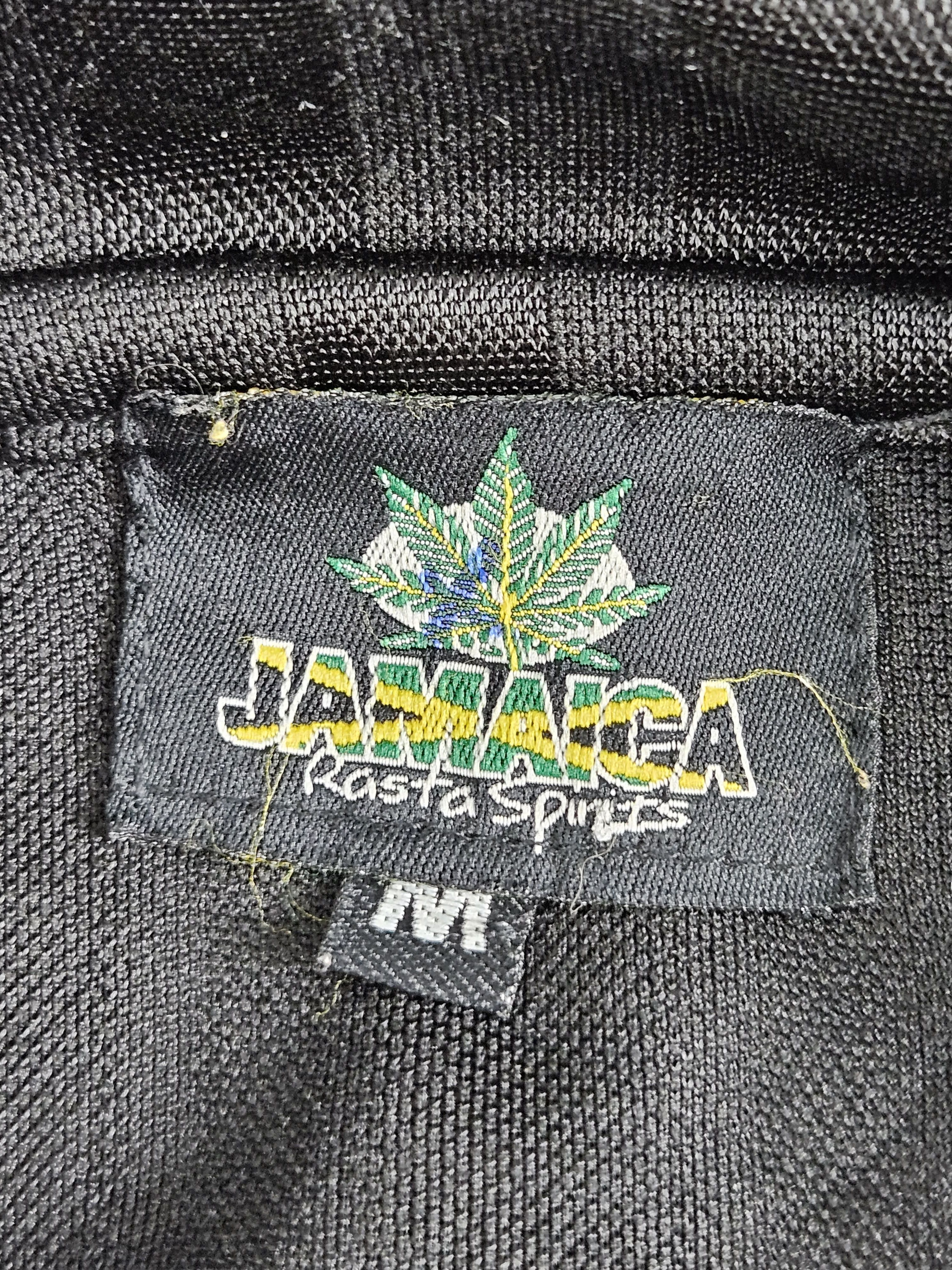 Vintage Vintage Jamaica reggae weed marijuana track jacket Size US M / EU 48-50 / 2 - 4 Thumbnail
