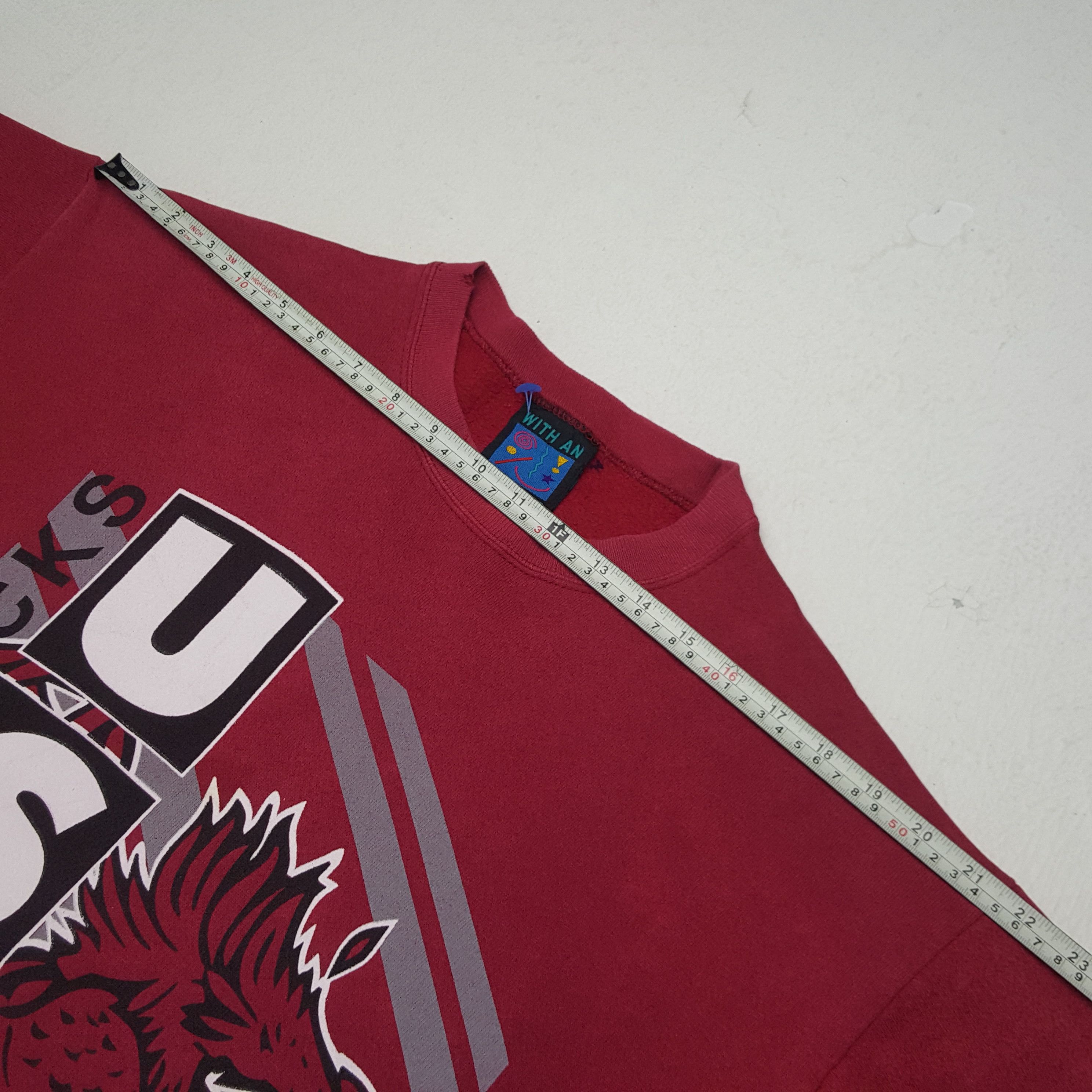 Vintage Vintage 90's University Of South Carolina Sport Sweatshirt Size US M / EU 48-50 / 2 - 5 Thumbnail