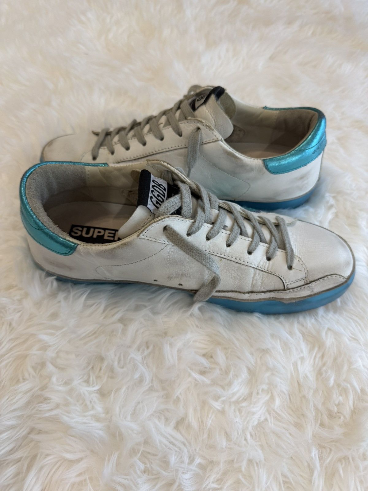 Golden Goose Golden Goose Deluxe Brand Men's Superstar Sneakers Size US 6 / EU 39 - 5 Thumbnail