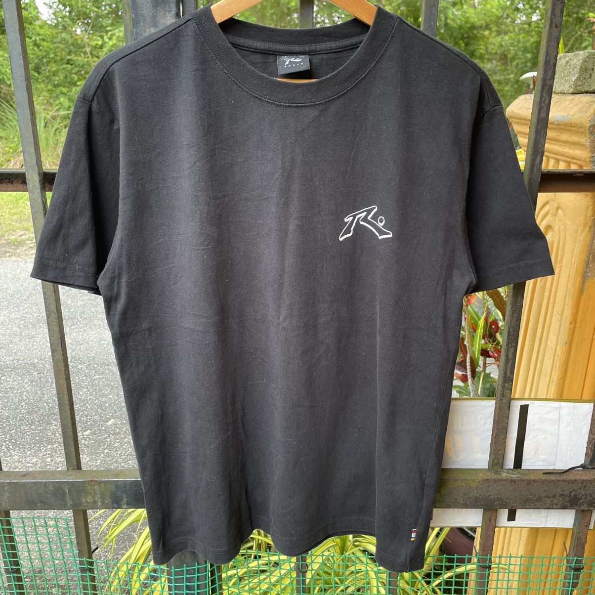 Rusty × Vintage 🔥Vintage Rusty Red Blue Big Box Logo Surfing Tee Size US L / EU 52-54 / 3 - 4 Thumbnail