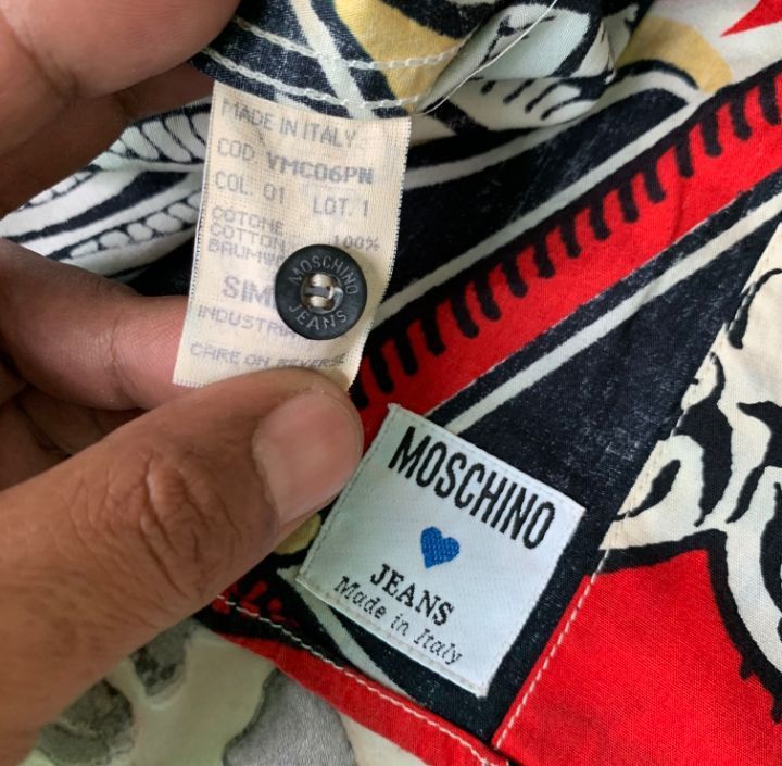 Moschino × Vintage Moschino baroque allover print Size US XL / EU 56 / 4 - 7 Thumbnail
