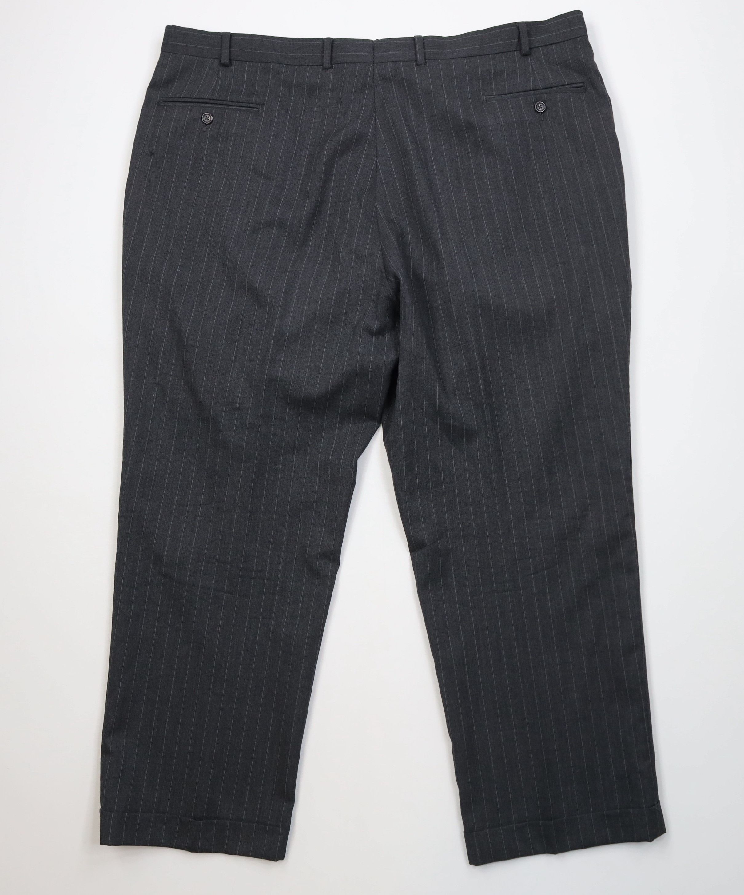 Vintage Vintage 90s Y2K Streetwear Pinstriped Wide Leg Chino Pants Size US 44 / EU 60 - 11 Thumbnail