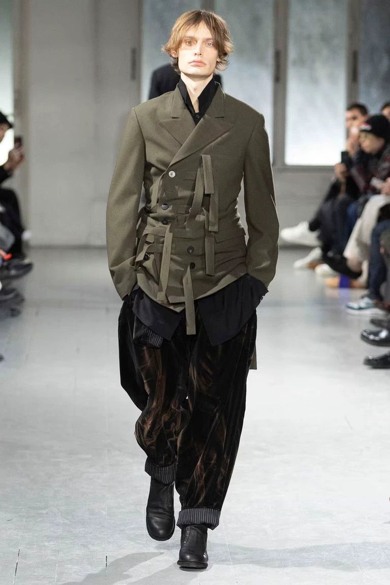 Yohji Yamamoto Yohji Yamamoto23 AW Stand Up Collar Banded Jacket 2503-Next Size US M / EU 48-50 / 2 - 2 Thumbnail