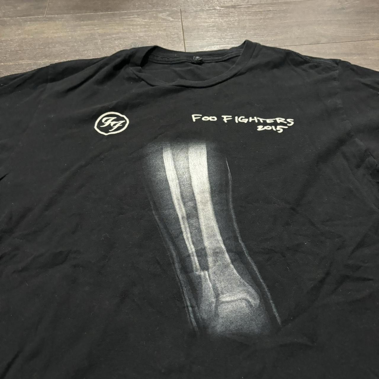 Designer Foo Fighters Dave Grohl Broken Leg T Shirt 2015 M Size US M / EU 48-50 / 2 - 2 Thumbnail