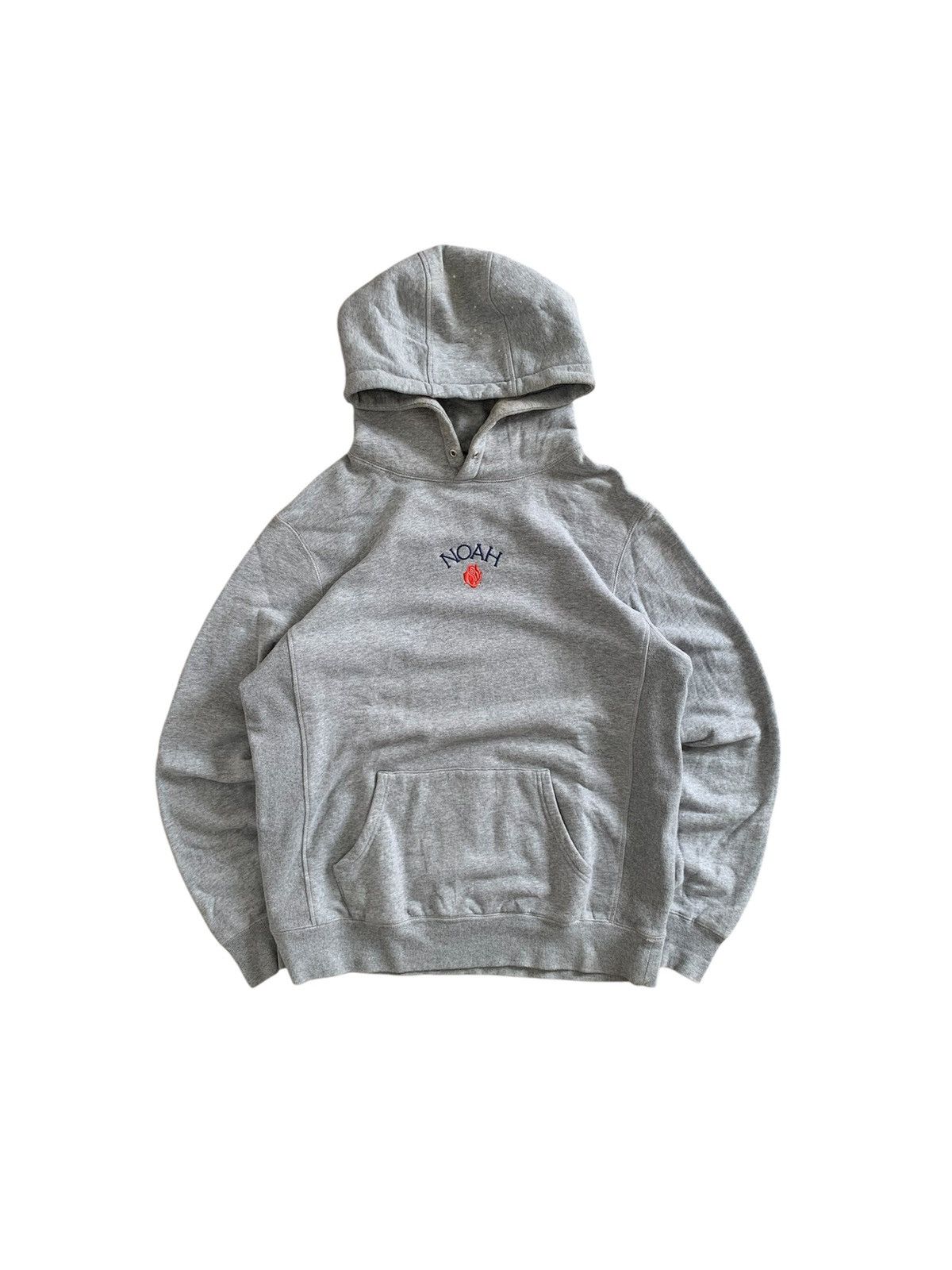 Noah Noah Rose Embroidered Pullover Hoodie Size US M / EU 48-50 / 2 - 1 Thumbnail