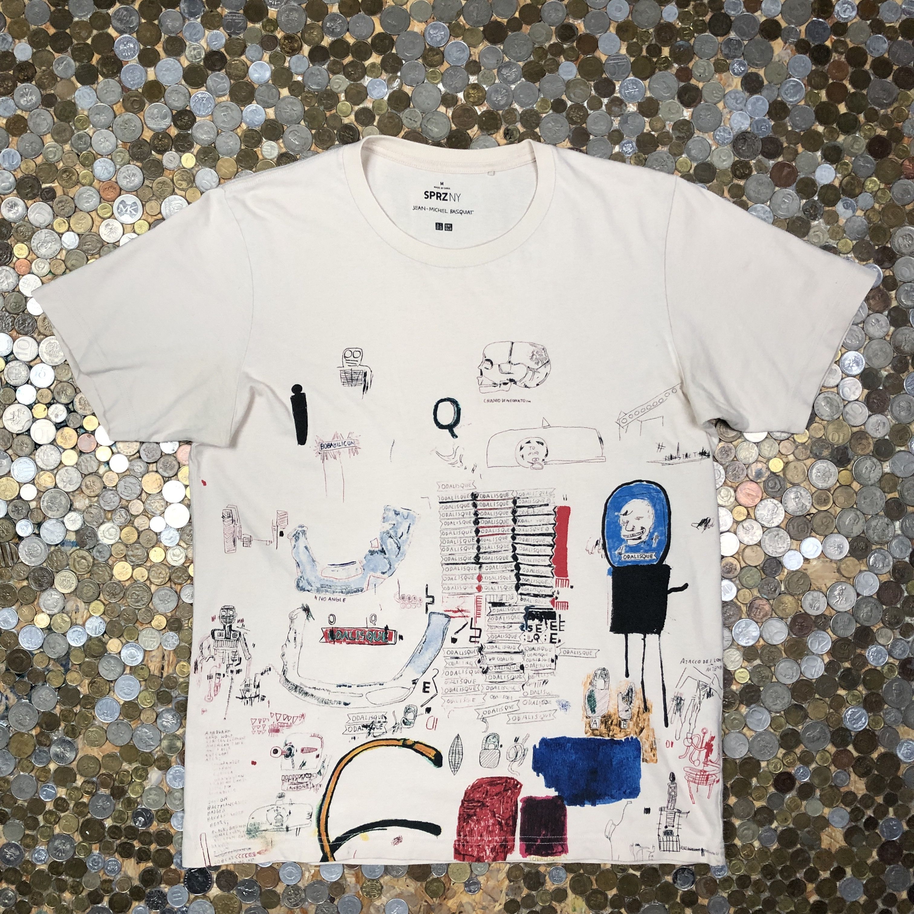Jean Michel Basquiat Jean Michel Basquiat vintage art t-shirt 