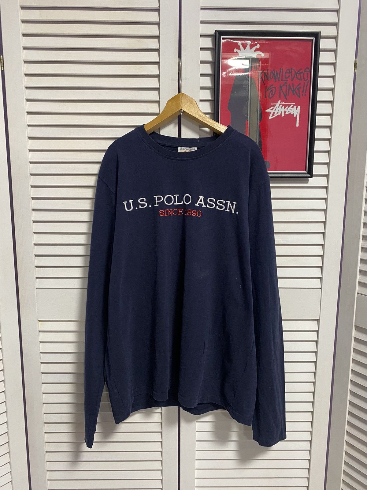 Designer × U.S. Polo Assn. Loong Sleeve Shirt Tee Polo USNN STYLED Ralph Lauren Size US L / EU 52-54 / 3 - 1 Thumbnail