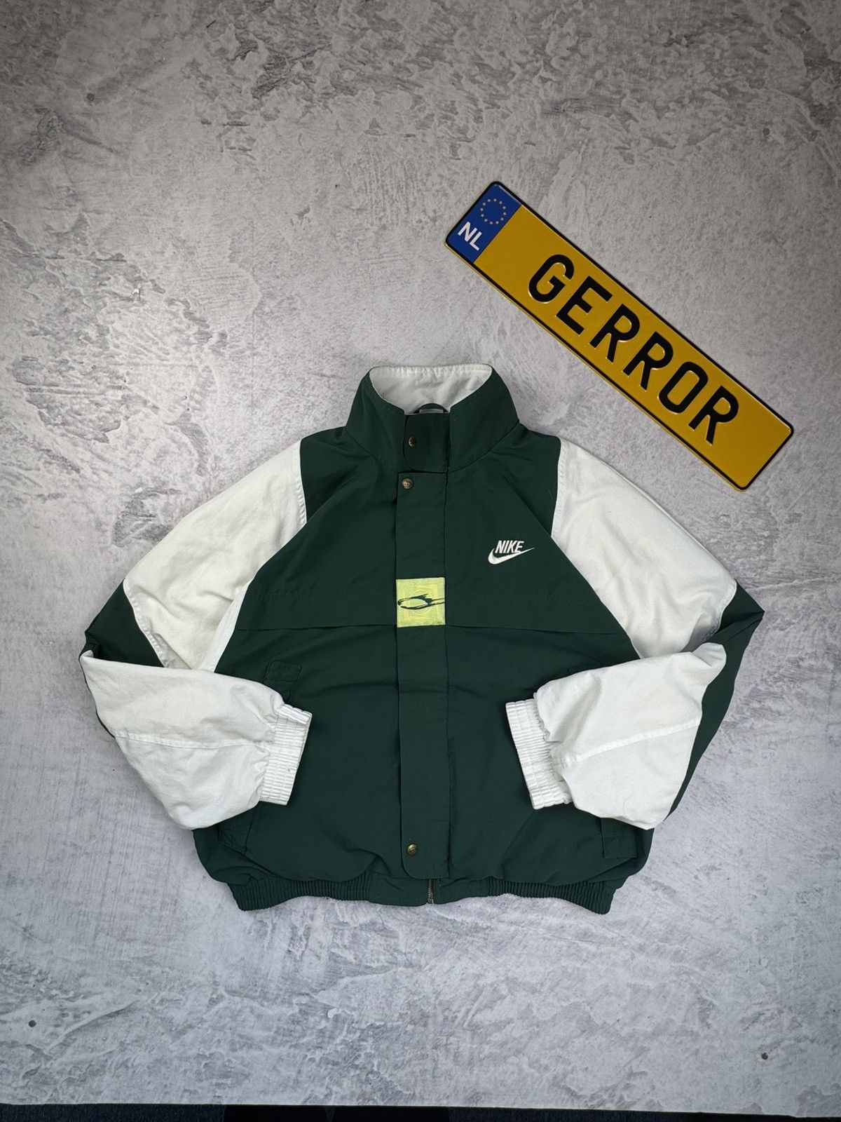 Nike × Nike ACG NIKE CHALLENGE COURT VINTAGE BASI LOGO OVERSIZE LIGHT JACKET Size US L / EU 52-54 / 3 - 5 Thumbnail