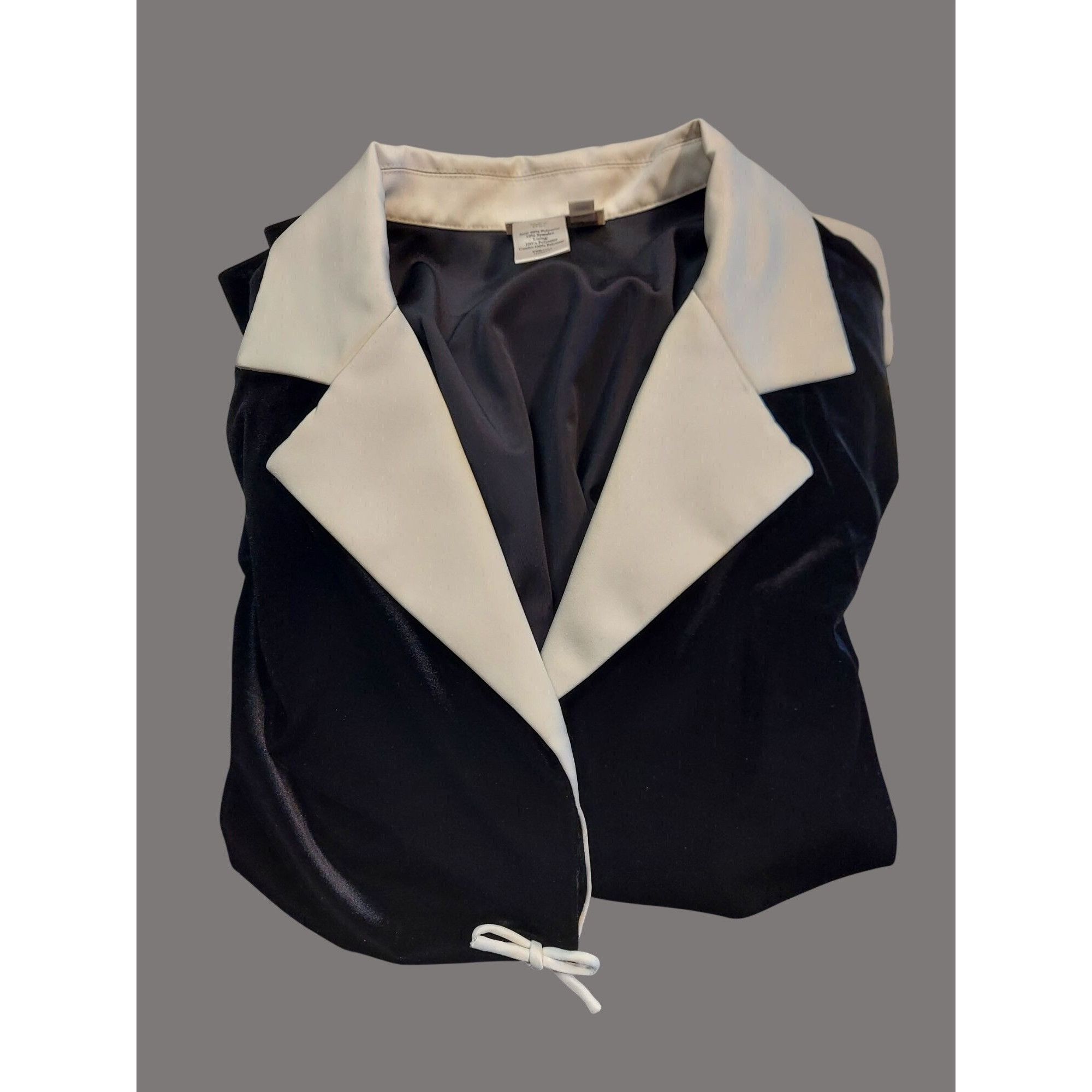 Other Coldwater Creek Womens Plus Size Black & White Blazer Jacket Size 3XL / US 20-22 - 3 Thumbnail