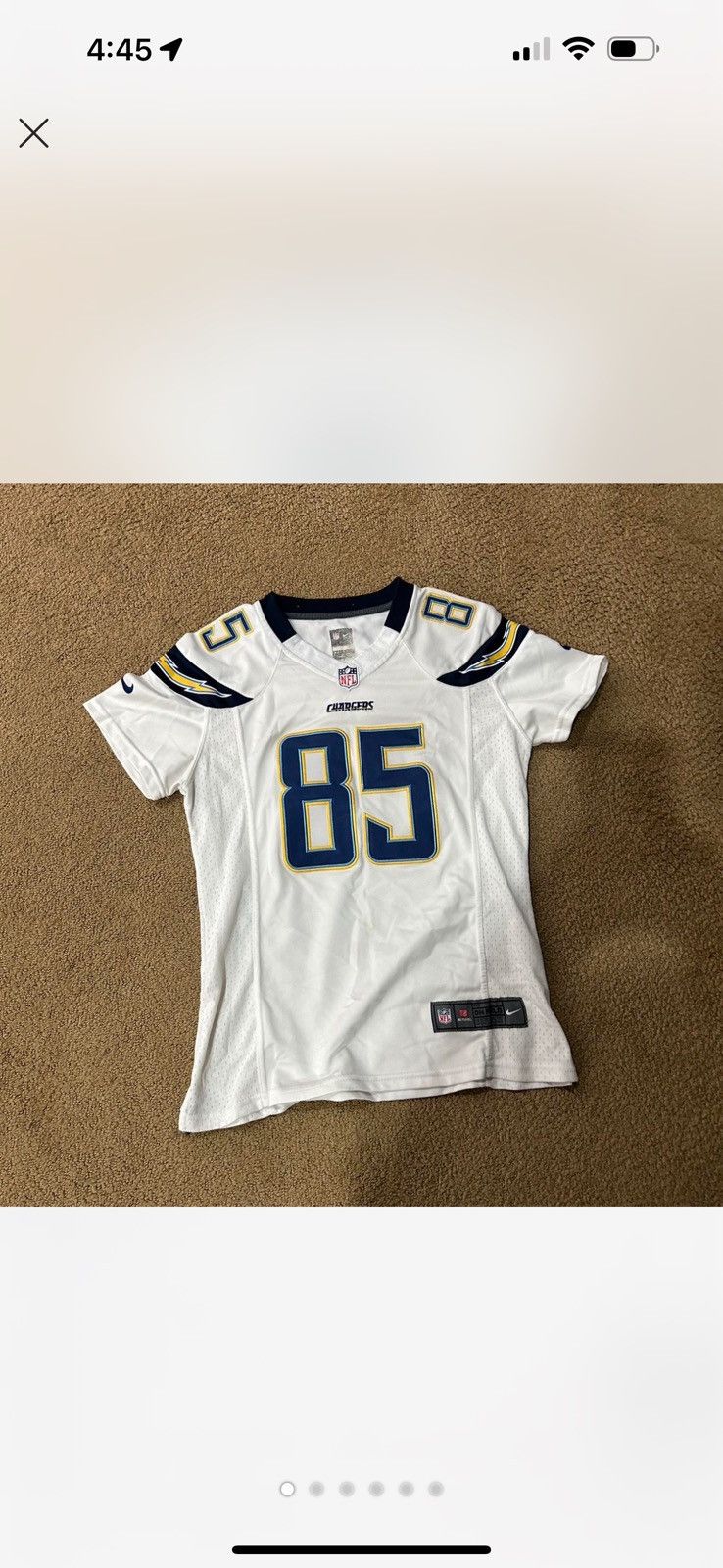 Nike Vintage Nike Antonio gates jersey size small Size US S / EU 44-46 / 1 - 1 Thumbnail