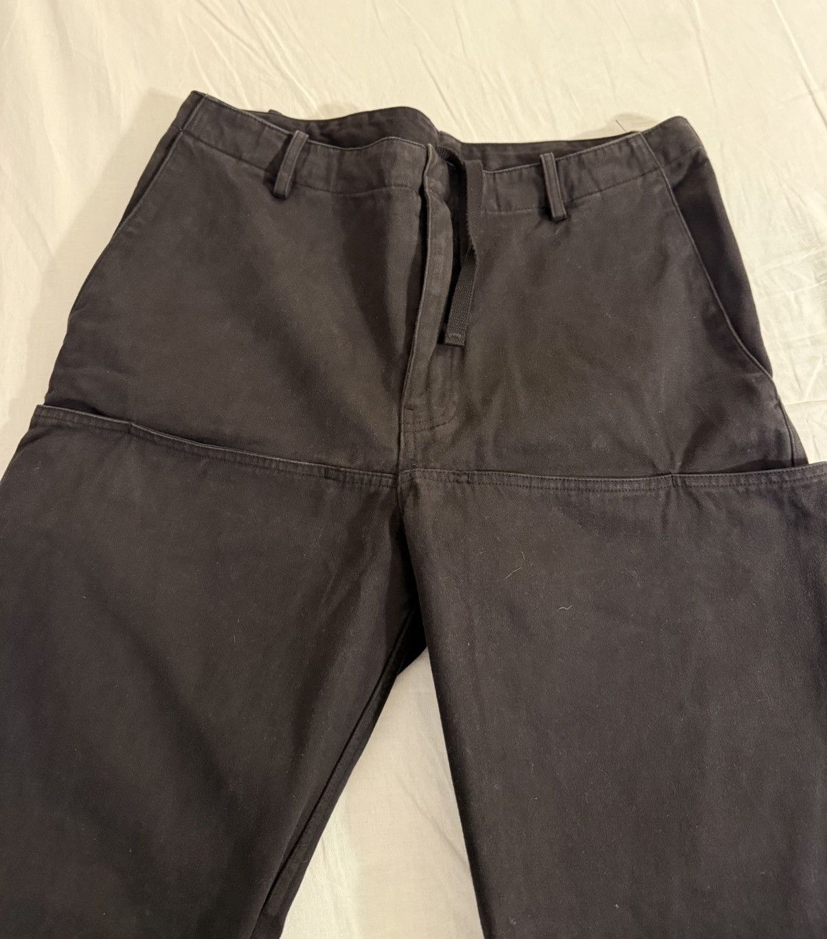 Balenciaga × Gap × Yeezy Yeezy x Gap X Balenciaga Cargo Pants Black M Size US 32 / EU 48 - 3 Thumbnail