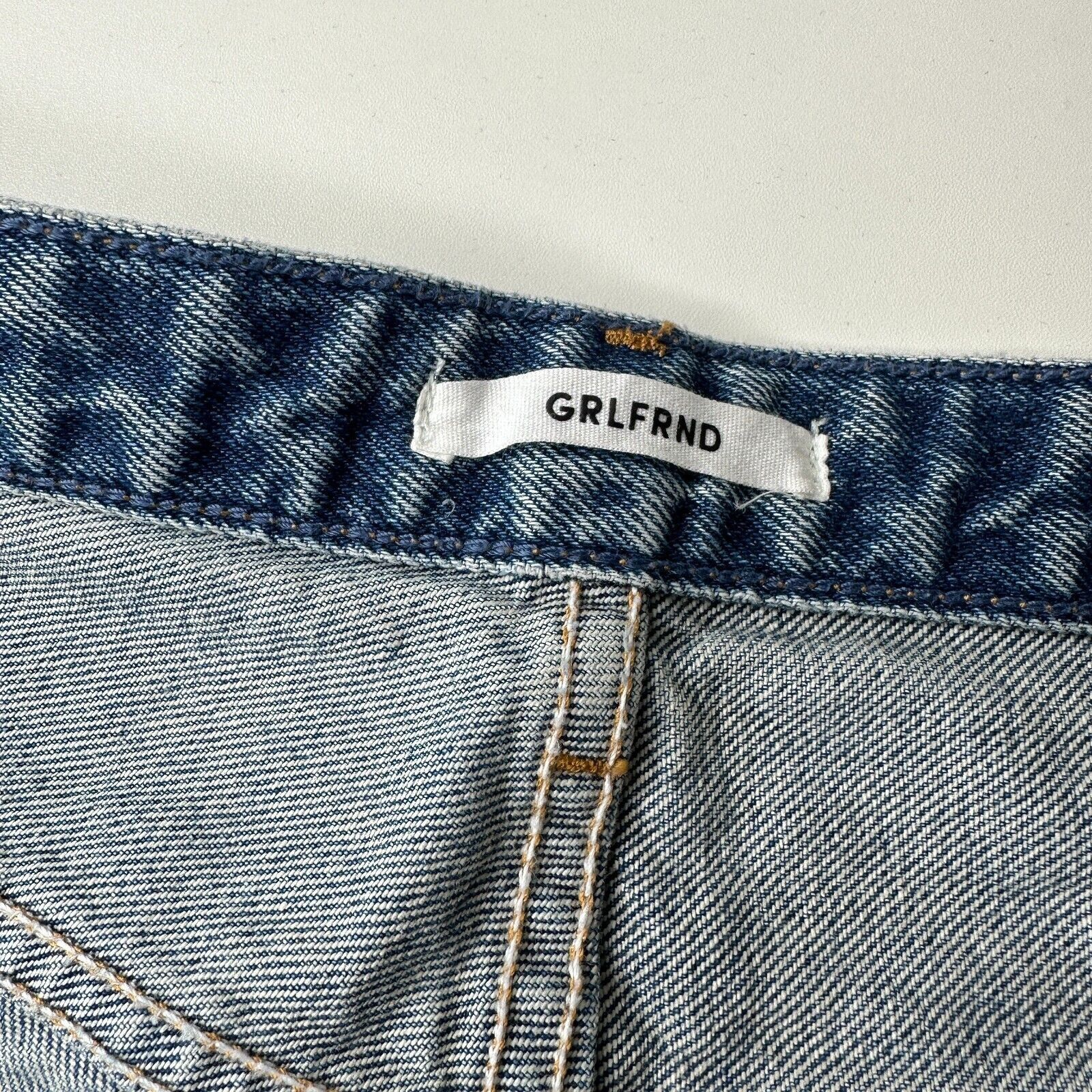 GRLFRND GRLFRND Cindy Button Fly High Rise CutOff Short Raw Hem 32 Size 32" / US 10 / IT 46 - 9 Thumbnail