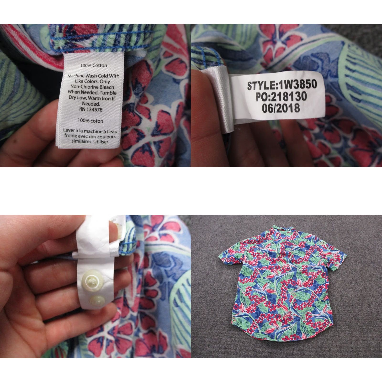 Vineyard Vines Vineyard Vines Shirt Mens S Colorful Slim Fit Murray Lightweight Beach Casual Size US S / EU 44-46 / 1 - 8 Thumbnail