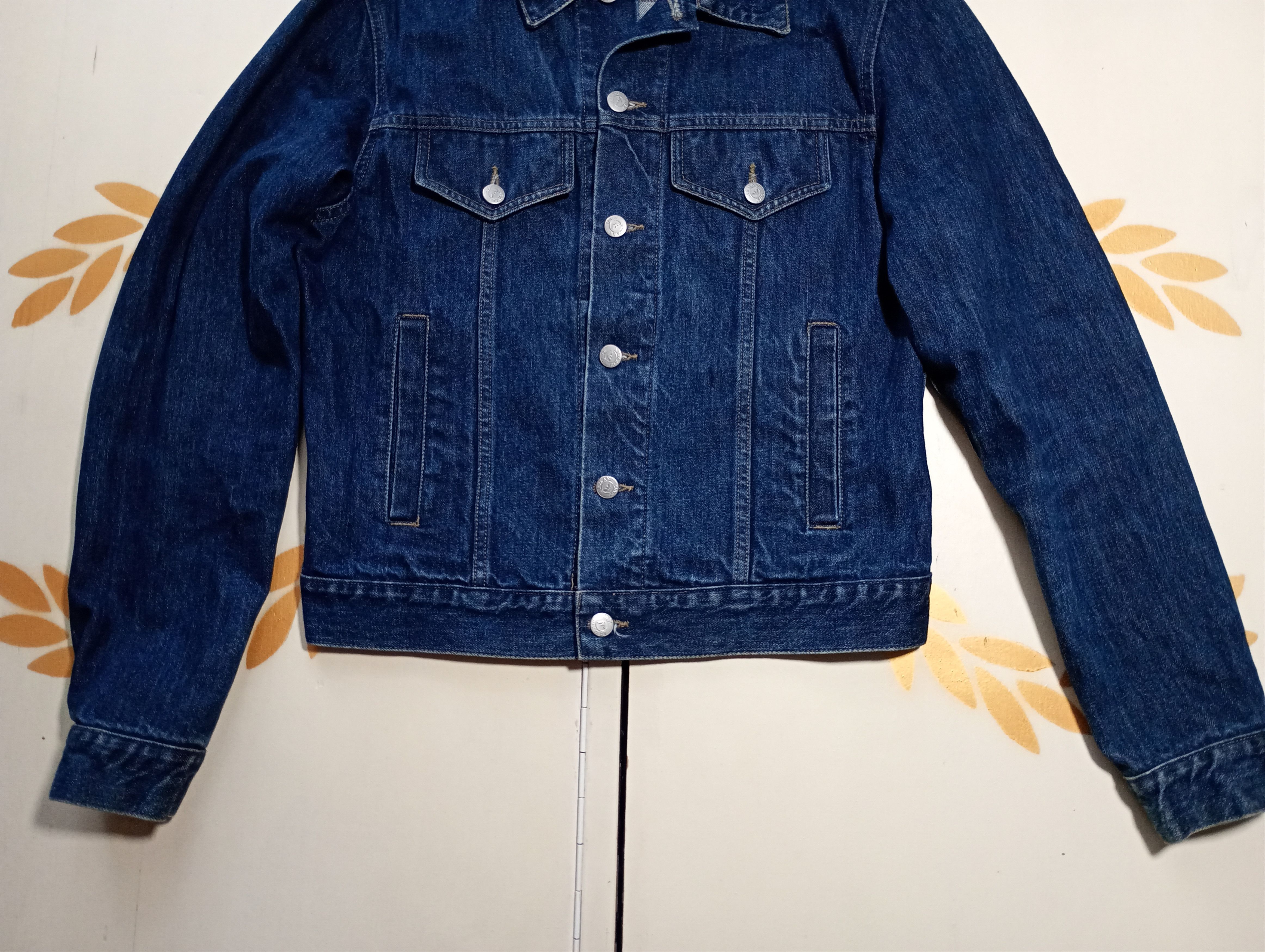 Armani Armani Jeans Denim Jacket Vintage 90's Size US M / EU 48-50 / 2 - 3 Thumbnail