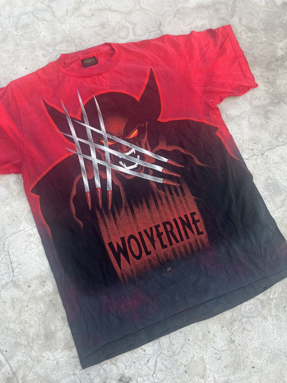 Marvel Comics × Vintage 1998 wolverine vintage marvel shirt tee mega print all over Size US L / EU 52-54 / 3 - 2 Thumbnail